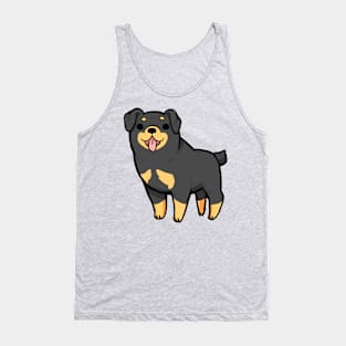 Cute Rottweiler Tank Top